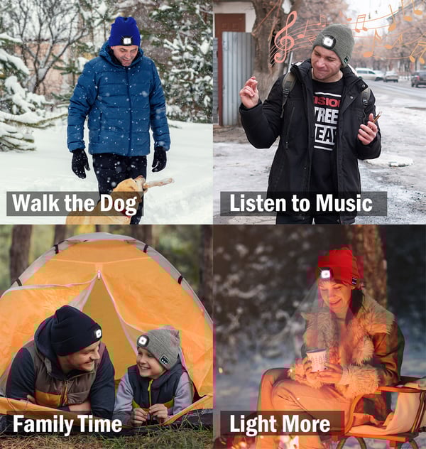 ❤️‍🔥Hot Sale 49%💯OFF3-in-1 Function Bluetooth Beanie